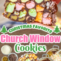 Church Window Cookies pin