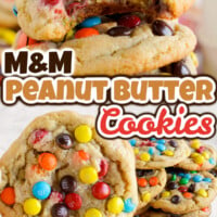 Peanut Butter M&M Cookies pin