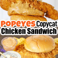 Popeyes Chicken Sandwich Recipe pin