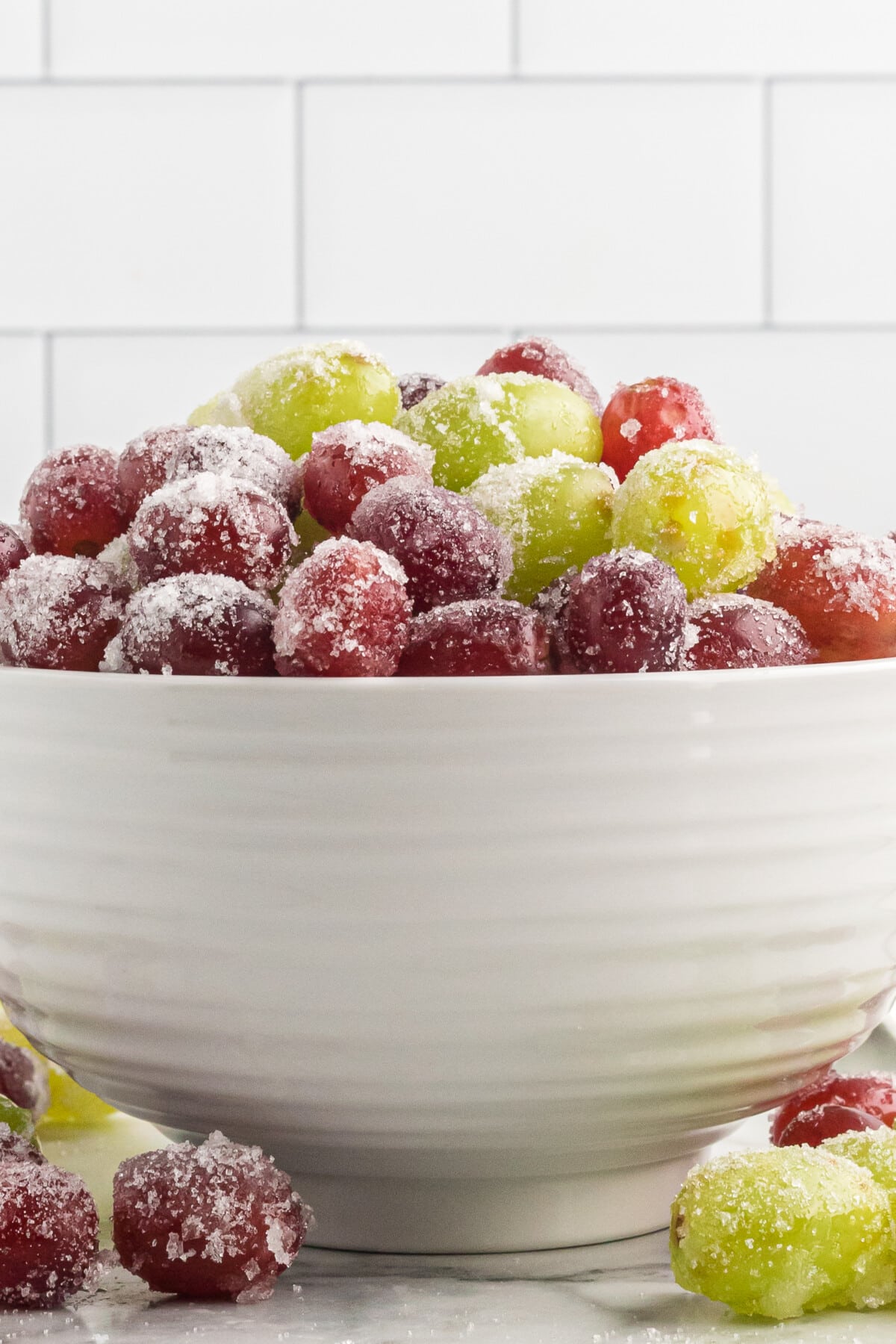 Prosecco Grapes in a bowl