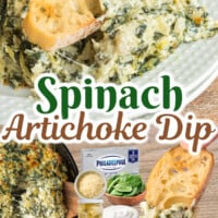 Hot Spinach Artichoke Dip pin