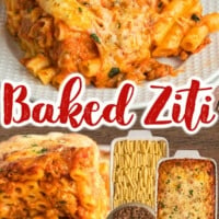 Baked Ziti Recipe pin