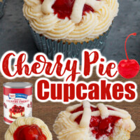 Cherry Pie Cupcakes pin