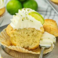 key lime cupcakes featured