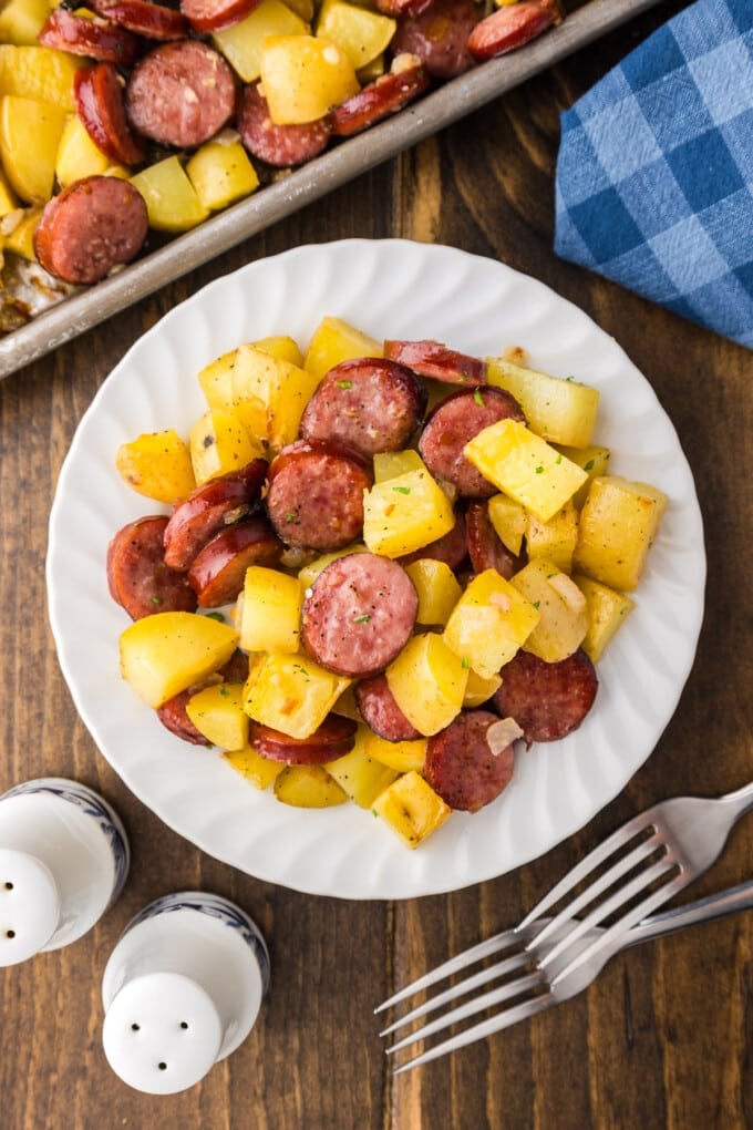 Sausage and Potatoes | Kitchen Fun With My 3 Sons