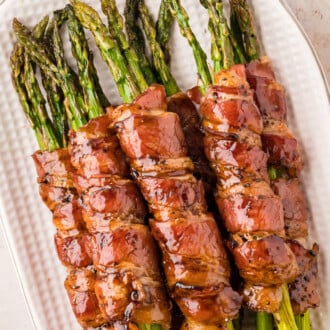 Bacon Wrapped Asparagus feature