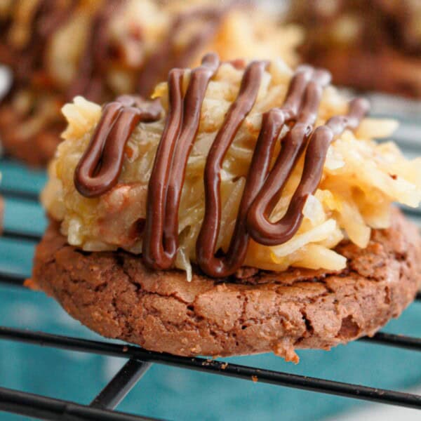 German Chocolate Cookies feature