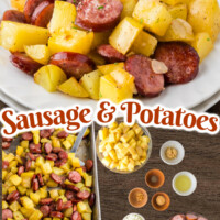 Sausage and Potatoes pin