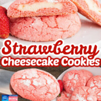 Strawberry Cheesecake Cookies pin