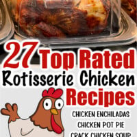 27 Leftover Rotisserie Chicken Recipes pin