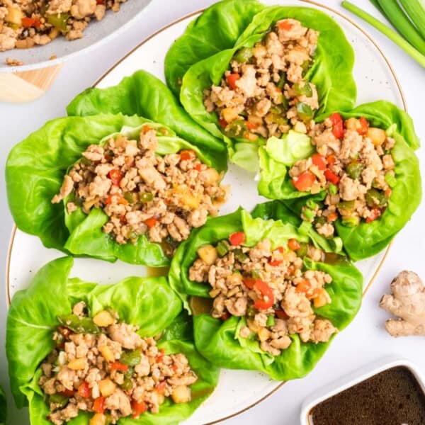 Chicken Lettuce Wraps feature