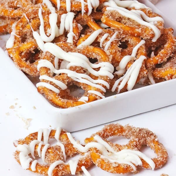 Cinnamon Sugar Pretzels feature