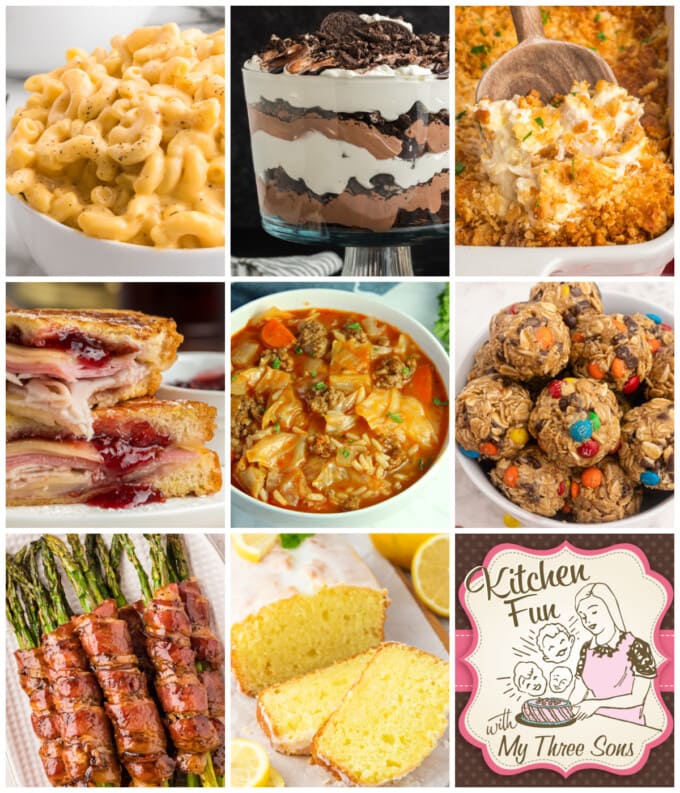 Kitchen Fun With My 3 Sons Recipe Collage