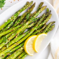 Oven Roasted Asparagus feature