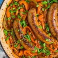 Sausage and Peppers feature