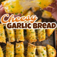 Cheesy-Garlic Bread pin