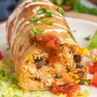 Chicken Chimichangas feature