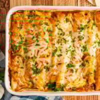 Chicken Enchiladas feature