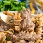 Beef Stroganoff feature
