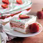 Strawberry Ice Cream Cake feature