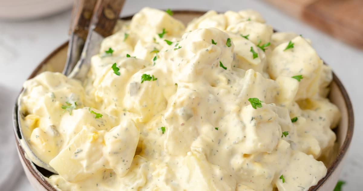 Creamy Potato Salad | Kitchen Fun With My 3 Sons