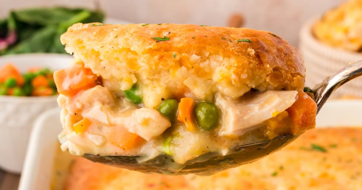 Chicken Cobbler [kitchenfunwithmy3sons.com]
