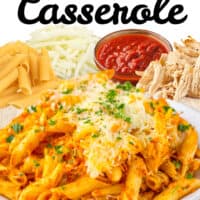 Chicken Parmesan Casserole pin