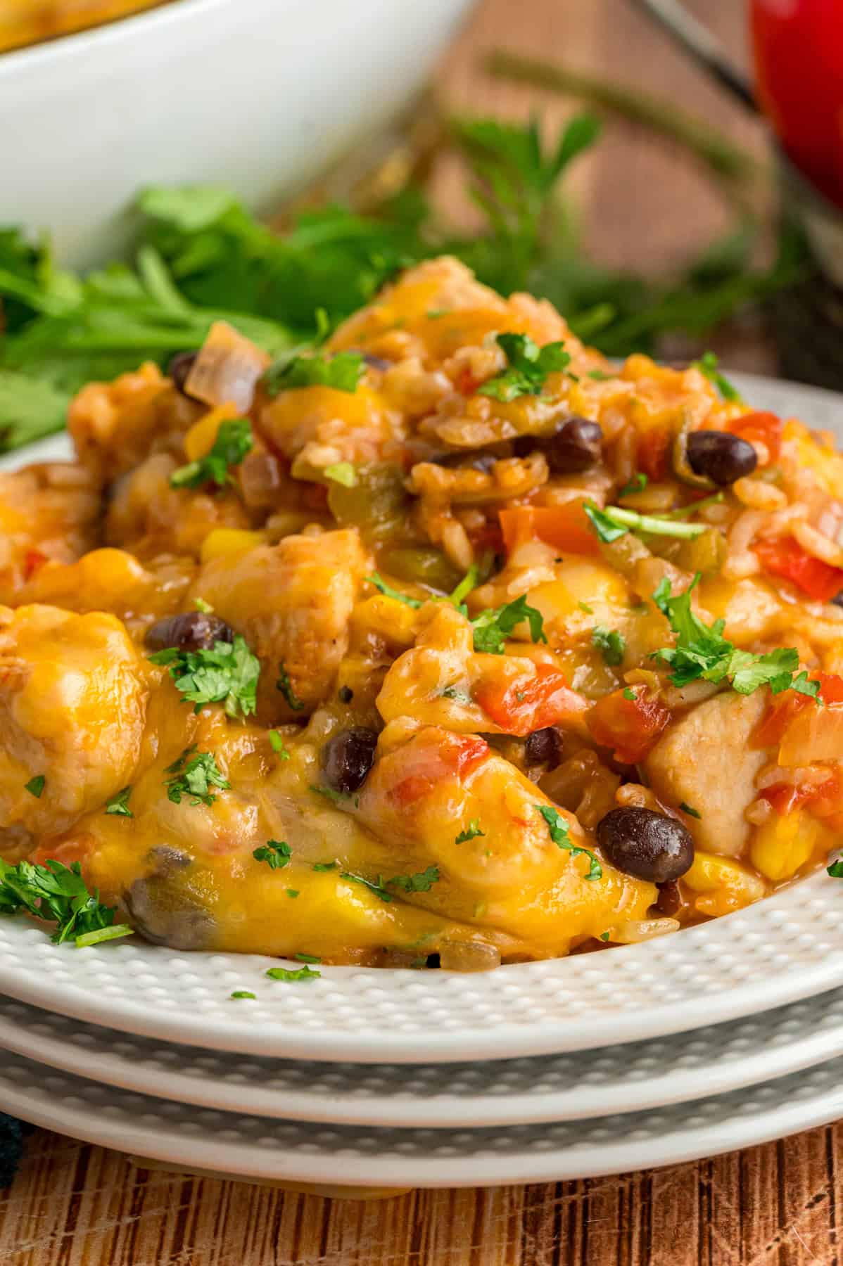 A plate of fiesta chicken