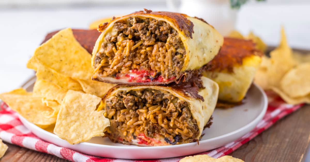 Grilled Cheese Burrito (Taco Bell Copycat)