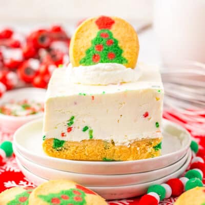 featured image of Christmas Cheesecake Bars