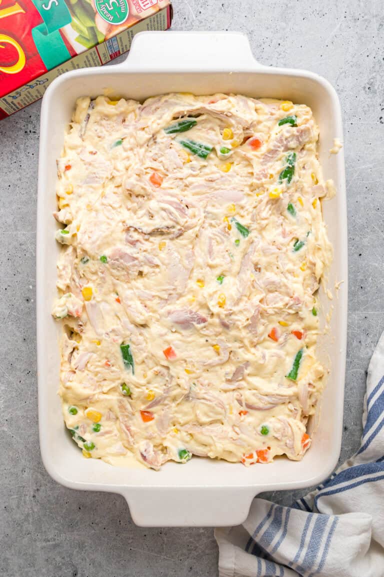 Chicken and Stuffing Casserole l Kitchen Fun With My 3 Sons