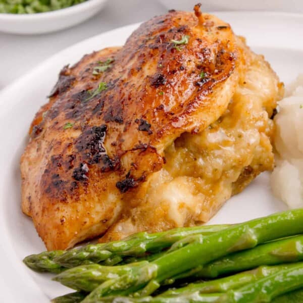 Stuffed Chicken Breast with Stuffing feature