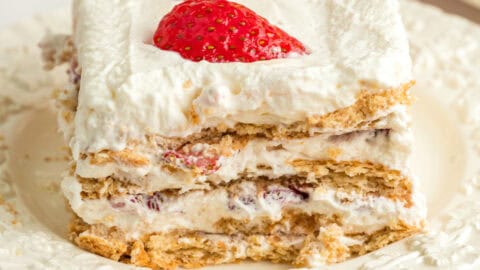 Strawberry Icebox Cake | Kitchen Fun With My3 Sons