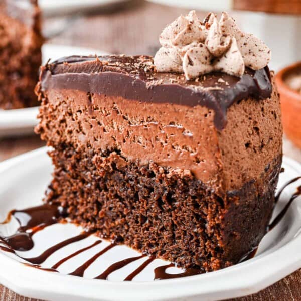 Chocolate Mousse Cake feature