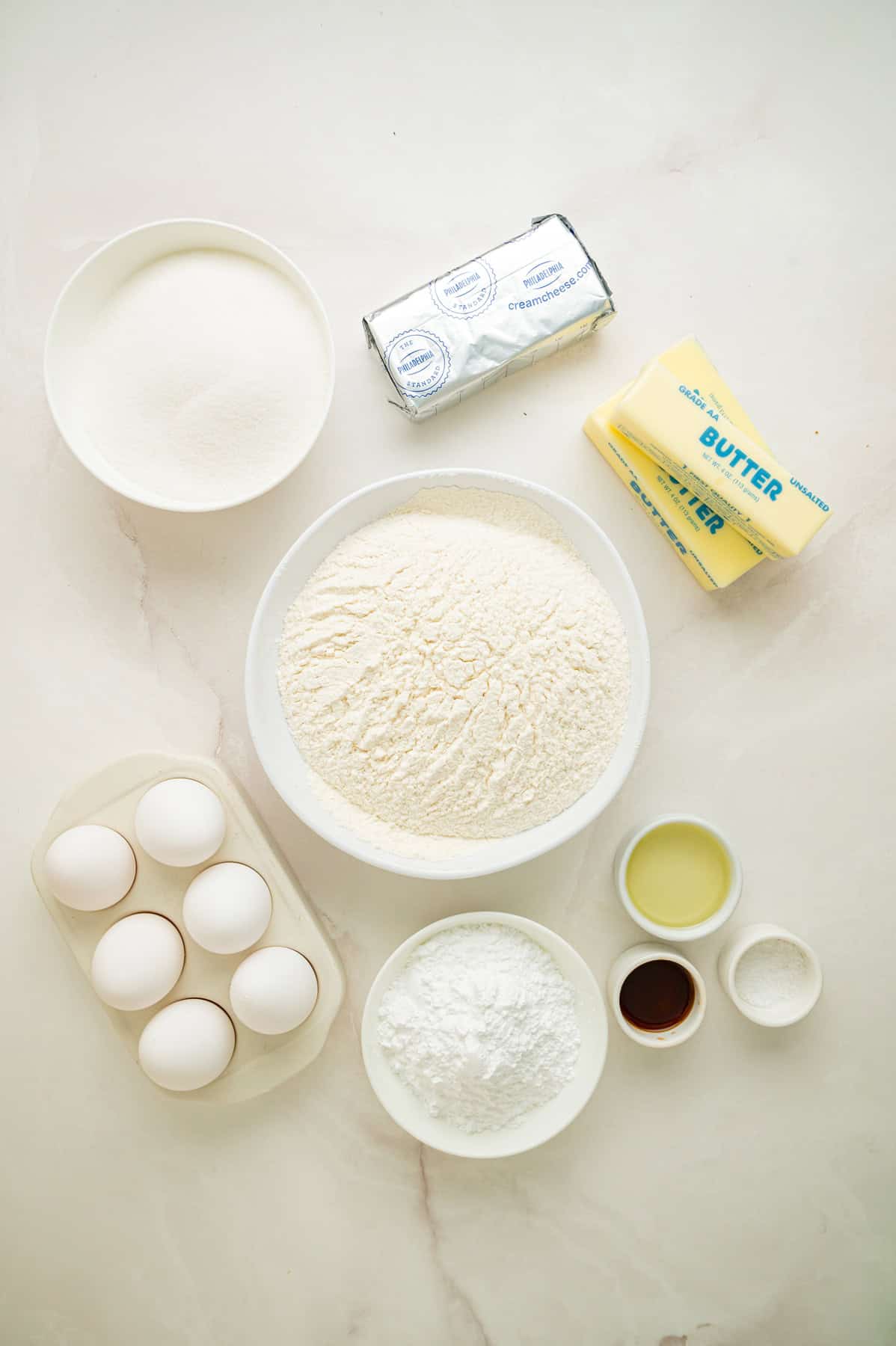 Ultra moist and dense with a tender crumb, this Cream Cheese Pound Cake offers a rich buttery vanilla flavor. Ingredients needed to make cream cheese pound cake