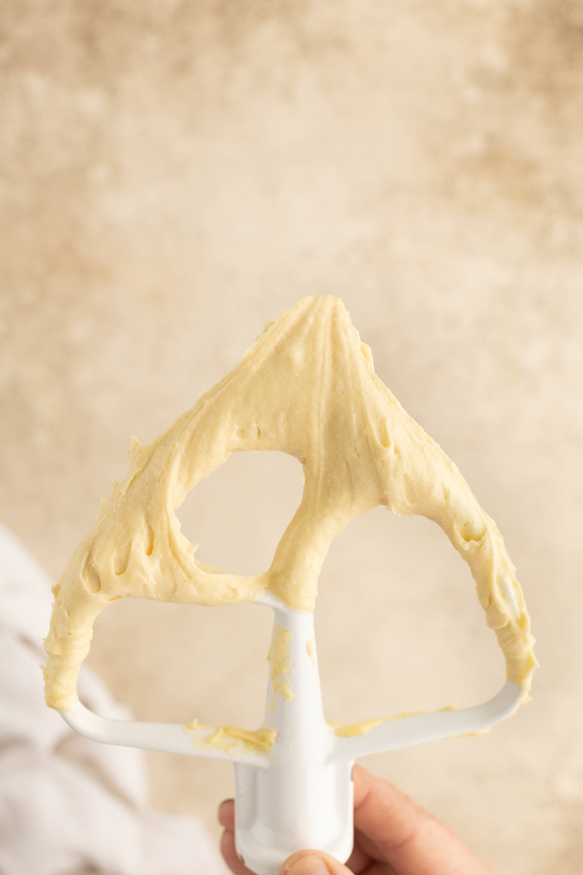 Choux pastry "V" test
