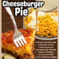 Cheeseburger Pie pin