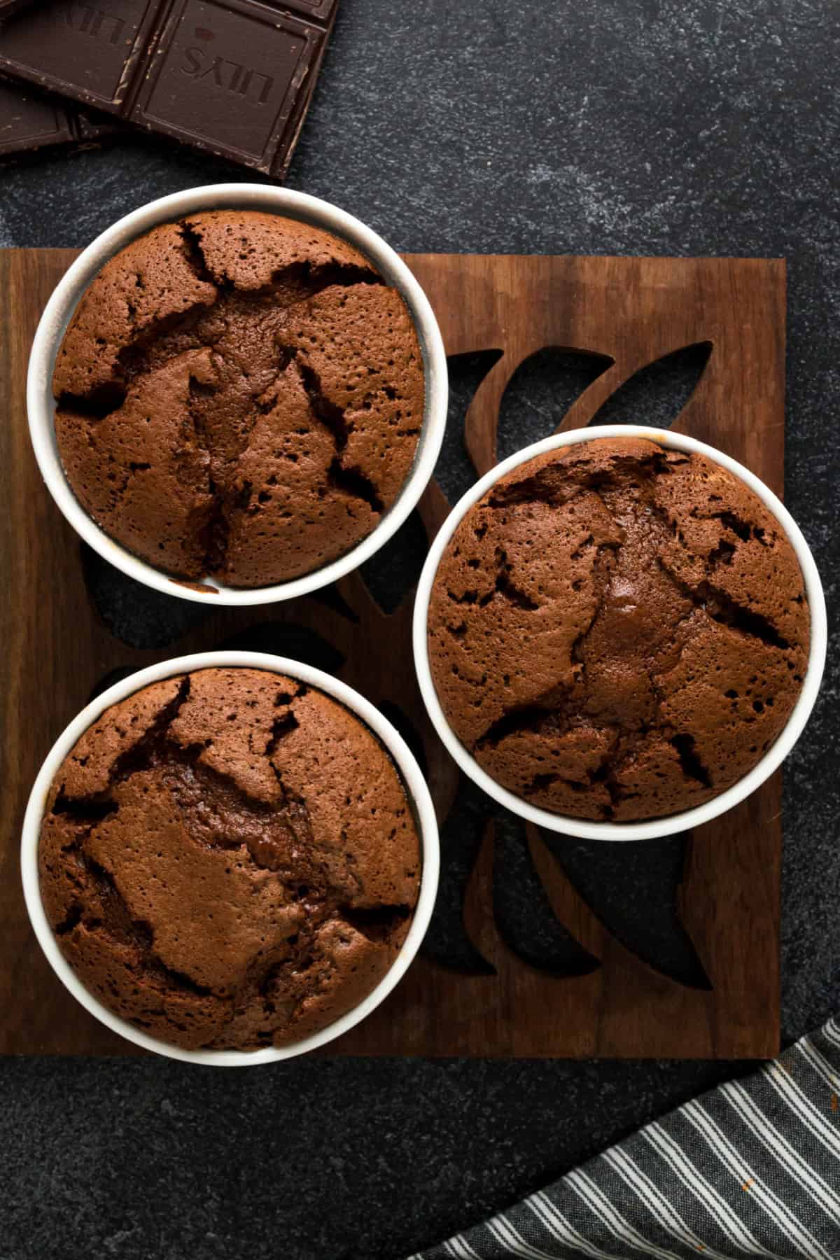 Baked Chocolate Souffle