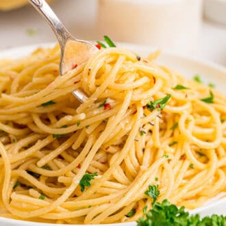 Garlic Butter Pasta feature