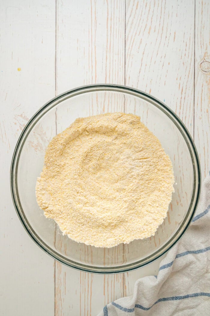 A bowl of cornmeal