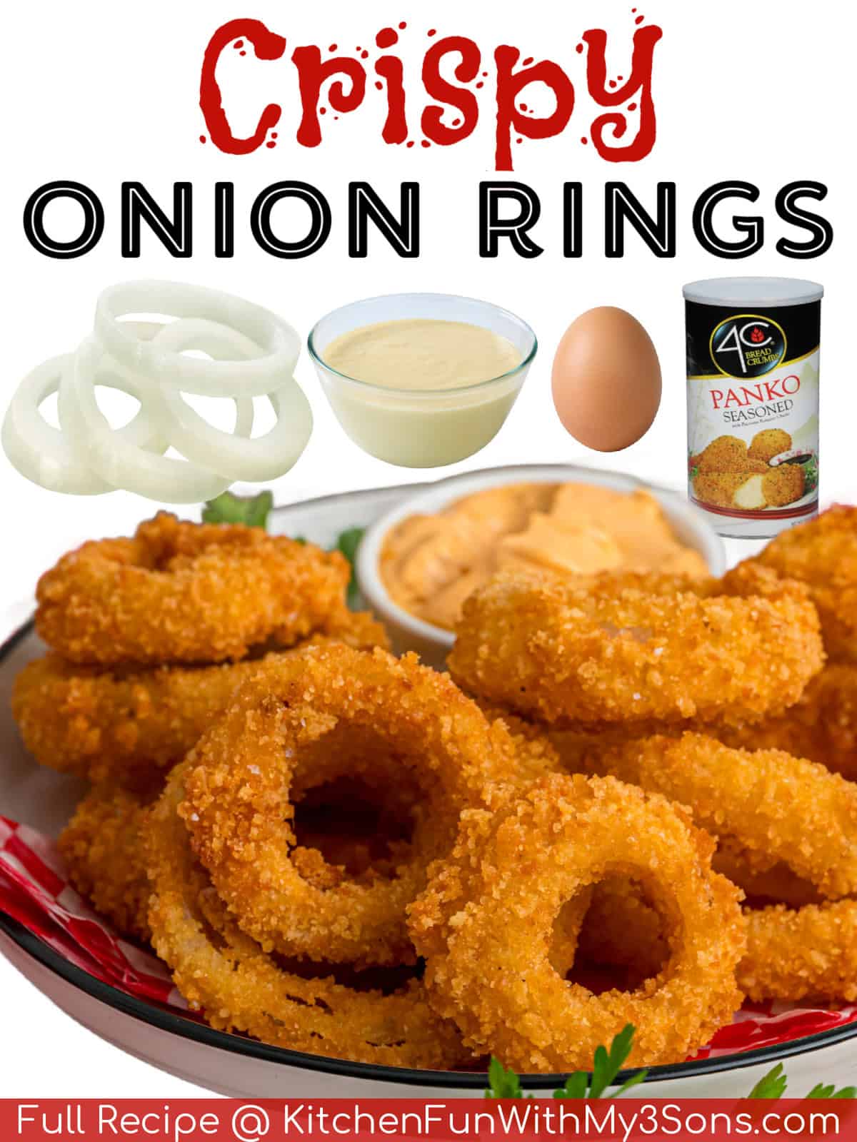 Onion Rings Fun Onion Rings (Extra Crispy) l Kitchen Fun With My 3 Sons