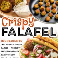 Crispy Falafel Recipe pin