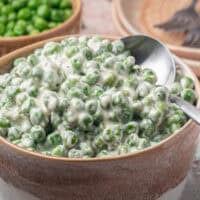 Creamed Peas feature
