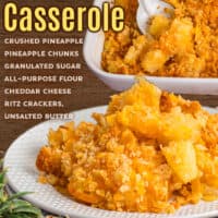 Pineapple Casserole pin
