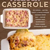 Reuben Casserole pin