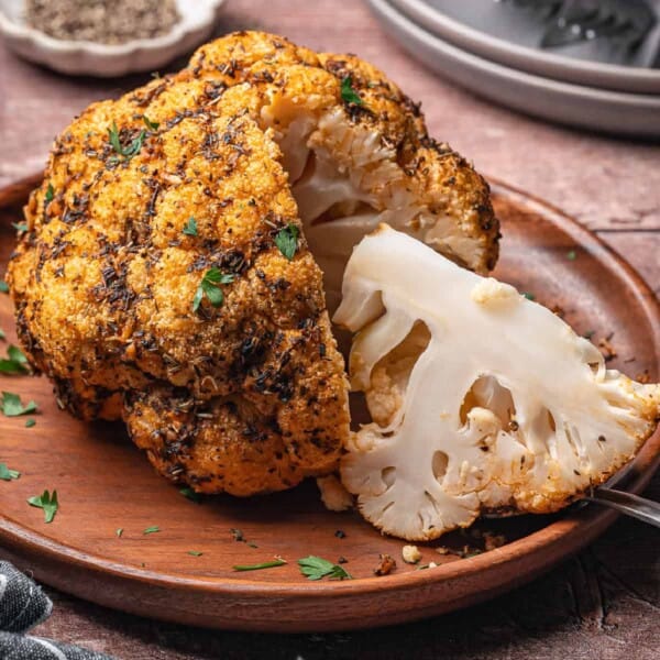 Roasted Whole Cauliflower feature