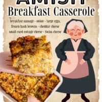 Amish Breakfast Casserole pin