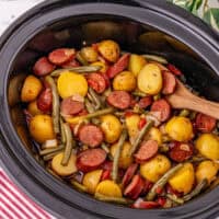 Crock Pot Sausage and Potatoes feature