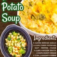 Broccoli Potato Soup pin