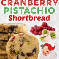 Cranberry Pistachio Shortbread pin